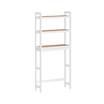 Bamboe badkamerrek 3 niveaus - opbergrek - organizer - 50x35x73 cm
