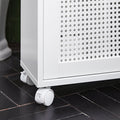 Badkameropbergkast - Smalle Kast - Slim Space Saver - Verstelbare Plank - 20x70x65cm - MDF - Toiletpapieropslag