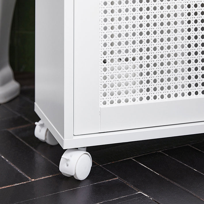 Badkameropbergkast - Smalle Kast - Slim Space Saver - Verstelbare Plank - 20x70x65cm - MDF - Toiletpapieropslag