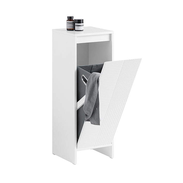 Wasmandenkast - Kledingmand - Opbergorganisator - Ruimtebesparend Ontwerp - 30x87x30cm