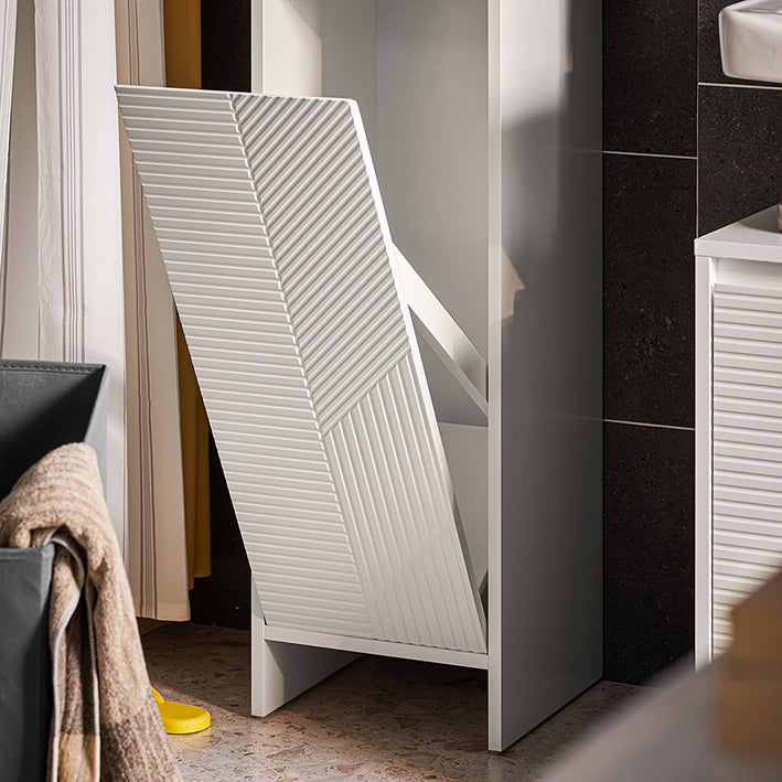 Wasmandenkast - Kledingmand - Opbergorganisator - Ruimtebesparend Ontwerp - 30x87x30cm