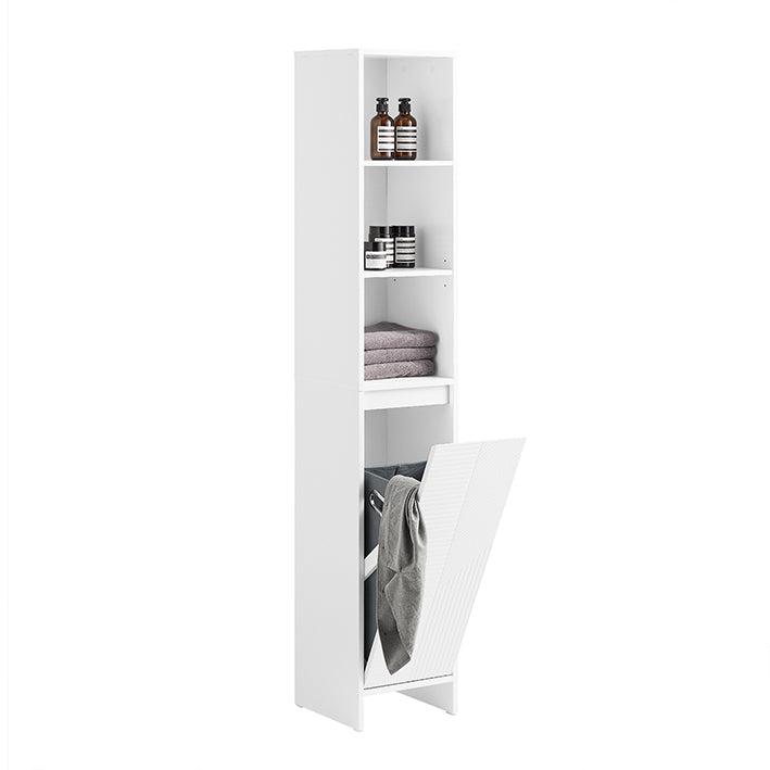 Hoge Kast - Opbergeenheid - Kastorganisator - MDF-materiaal - Gemakkelijk toegankelijk ontwerp - 30x170x30cm