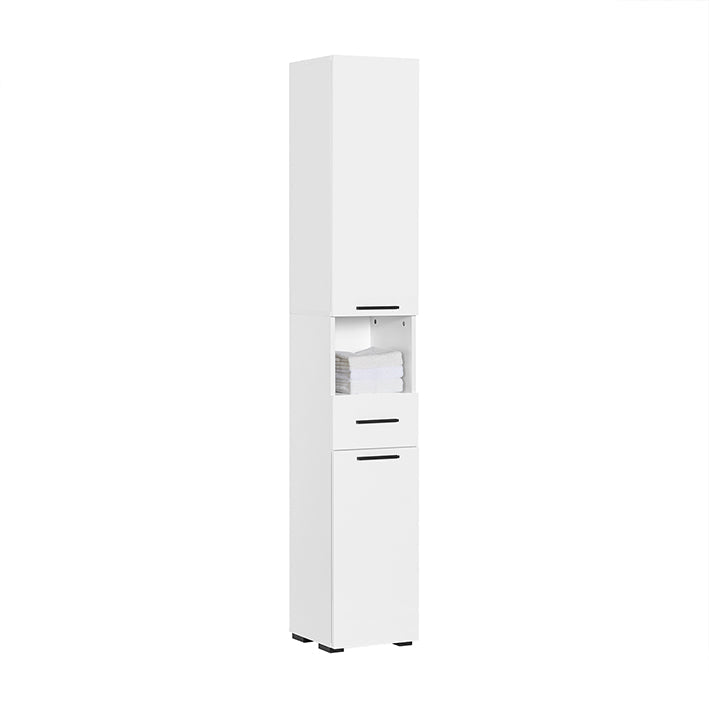Hoge Kast - Opbergorganisator - Plank - Verstelbare Planken - 182cm x 30cm x 31cm