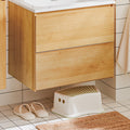 Badkamer Wastafel - Wastafelkast - Badkameropberger - Wandmontage - Anti-Rot Design - 61x54x46cm