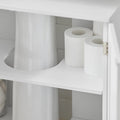 Sink Base Cabinet - Badkamerijdelheid - Opbergkast - Magnetische vergrendeling - Verstelbare plank - MDF-constructie - 60 cm x 60 cm x 30 cm