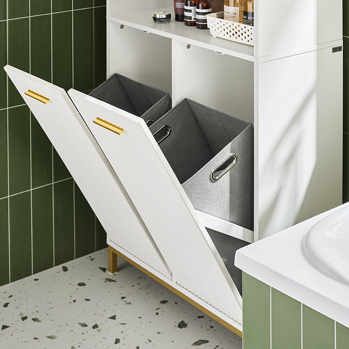 Hoge Kast - Opbergorganisator - Badkamerplank - Elegant Design - 65x170x32cm