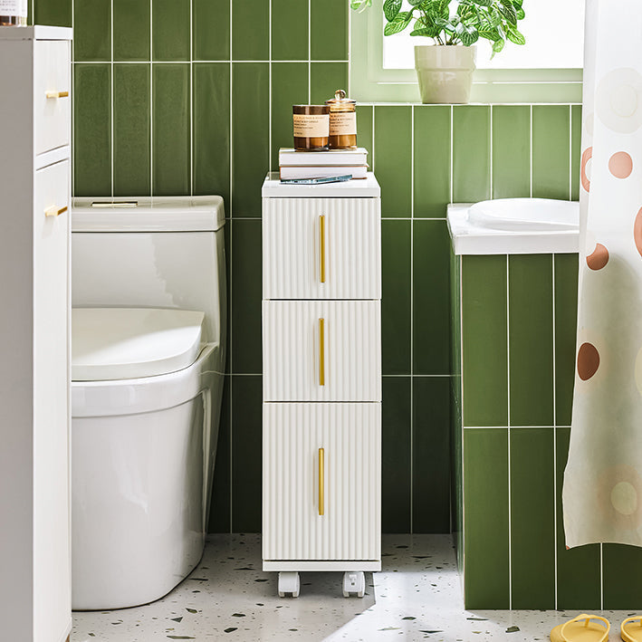 Niche Rolling Storage Cart - Slim Cart - Mobiele Organizer - Ruimtebesparend - 3 Laden - 20x70x60cm