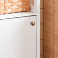 Enkele Kast - Opbergplank - Verstelbare Organisator - Aanpasbare Hoogtes - MDF, 30x89x30cm