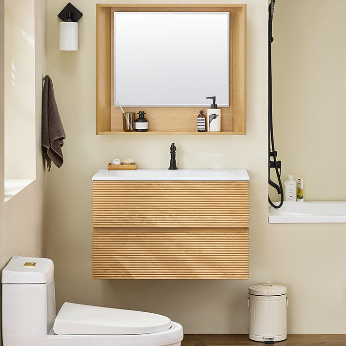 Narrow Sink Cabinet - Badkameropbergmeubel - Wastafelkast - Grote opbergruimte - 80x52x50cm