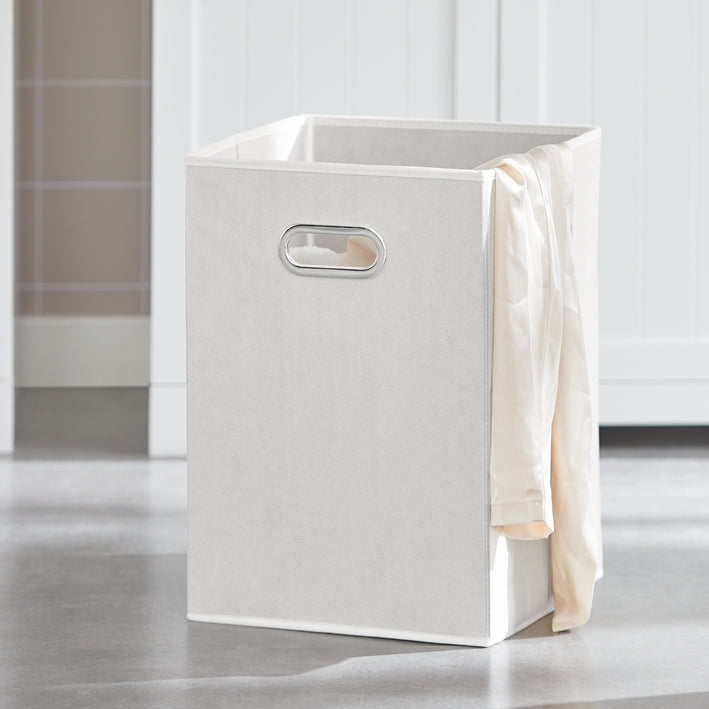 Linnenkast met waszakken - Wasverzamelaar - Wasmand - MDF-constructie - Verwijderbare zakken - Flexibele opslag - 78 cm x 90 cm x 38 cm