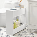 Badkamer Toiletpapierrolhouder-Badkamerplank Smalle Plank Opbergkast - B55 x D20 x H60cm