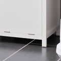 Badkamer Hoge Kast - Linnenopberger - Badkamerorganizer - MDF E1 PB E1 - 40kg Draagvermogen - 40x173x35cm - Wandmontage