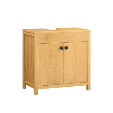 Badkameropbergkast - Ondergootsteenkast - Organisator - Verstelbare Plank - MDF,E1 - PB,E1 - Gewicht 13,8 kg - 60 cm x 60 cm x 35 cm