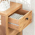 Moderne Badkamer Ladekast - Opbergkast - Vanity Organizer - Duurzame MDF-constructie - Vochtbestendig - Muuranker Veiligheidsfunctie - 40 cm x 90 cm x 35 cm