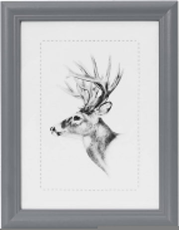 Houten fotolijst met glazen plaat | Grijs | 10x15 cm
