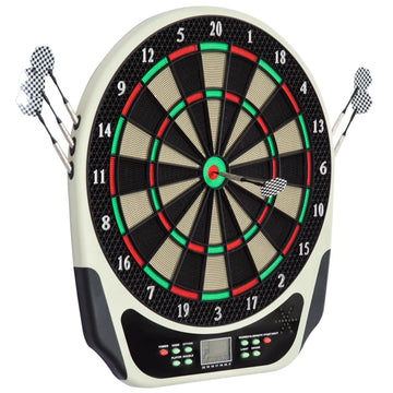 Elektronisch dartbord met 18 spellen en 159 variaties | Kleur: Zwart