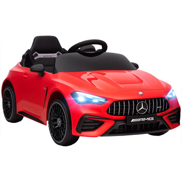 Elektrische Mercedes kinderauto 3-6 jaar - 12V | Kleur: Rood | Afmetingen: 55x99x43 cm