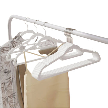 50-delige fluwelen kleerhanger set - ruimtebesparend - 45 x 0,6 x 23,5 cm