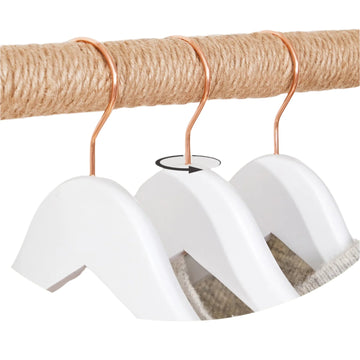 20-delige houten kleerhanger set - massief esdoorn - 44,5 x 1,2 x 23 cm