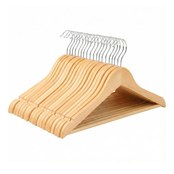 20-delige Kinderkleerhangers van Ahornhout | Naturel