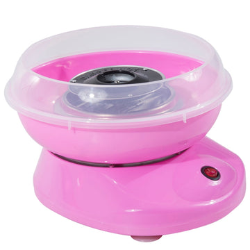 Suikerspinmachine voor thuis | Kleur: Roze | Afmetingen: 26x27x18 cm
