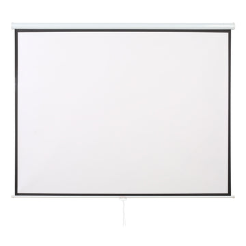 120 inch projectiescherm - Handmatig, 4:3/16:9 | Kleur: Wit + Zwart