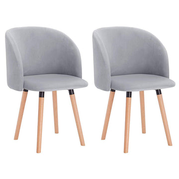 Eetkamerstoelen 2-delige set met armleuning | Diverse kleuren | 45x46x84 cm