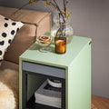 2-in-1 Bijzettafel & Serveerwagen - Bijzettafel - Verrijdbaar Dienblad - Hoogwaardig MDF & Metaal - 25x38x58cm & 30x60x40cm