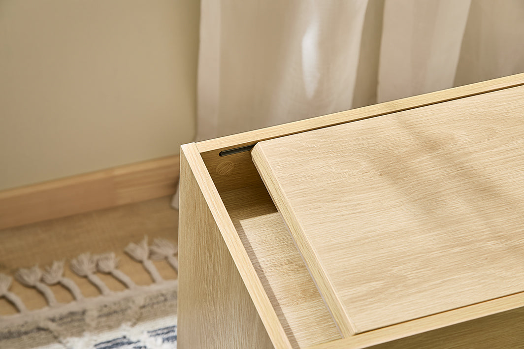 Rolling File Cabinet - Mobiele archiefkast - Opbergeenheid - Gemakkelijke toegang tot documenten - 30x60x30cm
