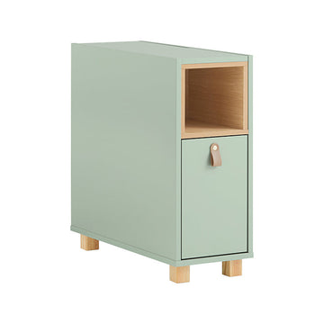 Sofa Bijzettafel - Bijzettafel - Nachtkastje - 3 Laden voor Opbergruimte - Grenen MDF Stabiliteit - 24 x 60 x 60 cm
