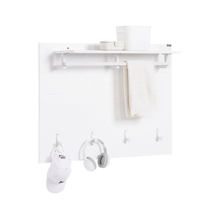 Wandgarderobe Closet Organizer - Kapstokken - MDF Hanger - Ruimtebesparend - 100x70x20cm