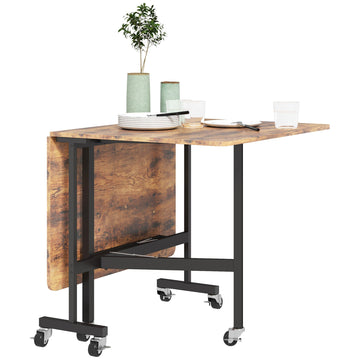 Opvouwbare eettafel | Kleur: Bruin | Afmetingen: 120x80x73 cm