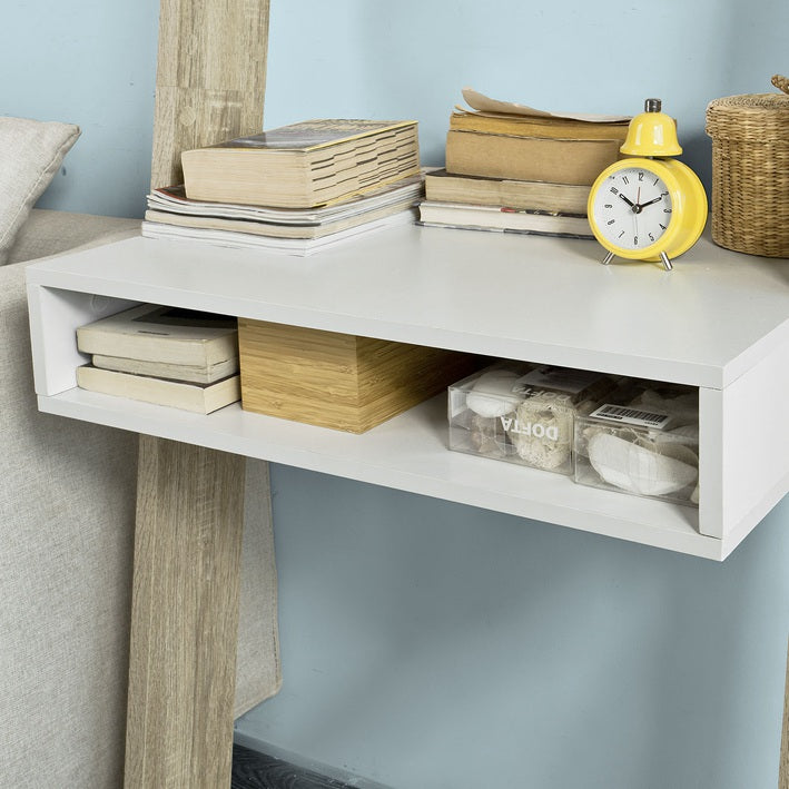 Wandplank met Bureau - Praktische Woonkamerplank - Studeerplank - Krasbestendig - 40cm x 65cm x 176cm