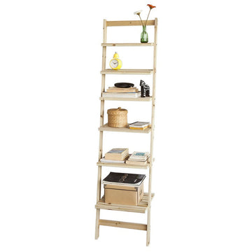 Houten Opbergplank - Displaystandaard - Organisator - Multifunctioneel - Milieuvriendelijk - 41 cm x 30 cm x 165 cm