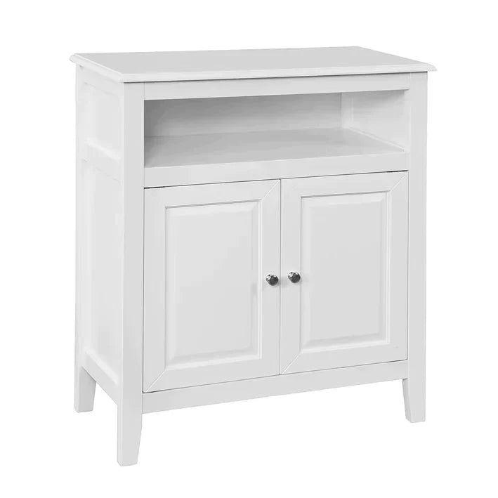 Witte Badkameropberger - Kast Opbergkast Badkamerplank - B69 x D33 x H80cm