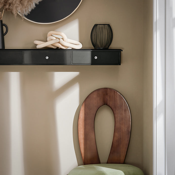 Wandplank - Zwevende Plank - Opbergrek - MDF Materiaal - Modern Design - 93cm x 10cm x 15cm