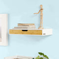 Wandlade - Zwevende plank met lade - Wandplank - Opbergrek