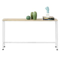 Vintage consoletafel - Haltafel - Dressoir - MDF en metaal - Stevig, ruimtebesparend, niet-wiebelend ontwerp - 120 cm x 65 cm x 20 cm