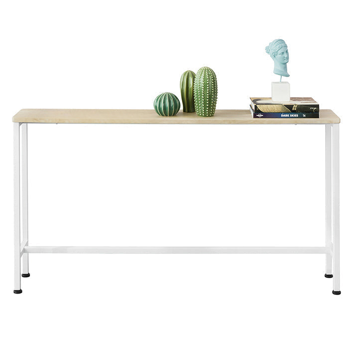 Vintage consoletafel - Haltafel - Dressoir - MDF en metaal - Stevig, ruimtebesparend, niet-wiebelend ontwerp - 120 cm x 65 cm x 20 cm