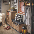 Modern dressoir met schuifdeur - dressoir - schoenenkast - veelzijdige opbergruimte - PB(E1) materiaal - 80 cm x 91 cm x 35 cm
