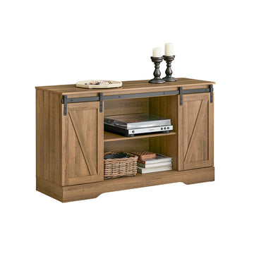 Modern Dressoirkast - Dressoir - TV-meubel - Schuifdeuren - Verstelbare planken - Ruime opbergruimte - PB(E1) Materiaal - 120cm x 70cm x 40cm