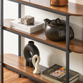 Consoletafel - Haltafel - Dressoir - Bijzettafel - Stevig en ruim - Verstelbare poten - Muurveilig kantelslot - PB(E1) en metaal - 110 cm x 86 cm x 25 cm