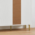Moderne keukenkast Dressoir - Halkast - Dressoir - Verstelbare planken - Stevige metalen poten - Eenvoudige montage - 80 cm x 95 cm x 34 cm