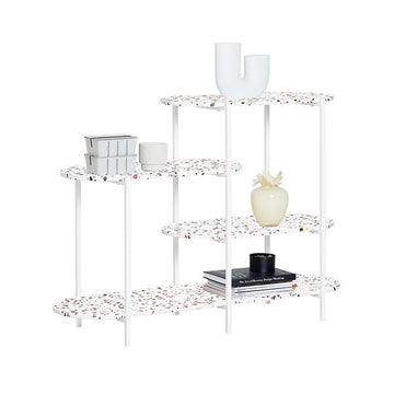 consoletafel - entreetafel - gangtafel - open opbergruimte - 120 cm x 86 cm x 40 cm - MDF (E1) - metalen frame
