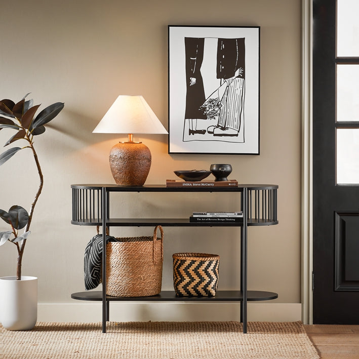 Consoletafel - Ingangstafel - Salontafel - Duurzaam en Stabiel - 110x76x39cm