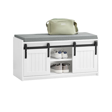 Schoenenbank - Opbergbank - Ingangsorganizer - 200 kg laadvermogen - 90x46x35cm