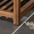 Pine Opbergbank - Schoenenrek - Halorganisator - Hoge Stabiliteit - 90x75x35cm