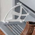 schoenenopbergkast - schoenenorganizer - ruimtebesparing bij de ingang - compact ontwerp - 80x108x25cm - wandmontage voor verbeterde stabiliteit