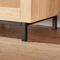 Schoenenkast - Schoenenrek - Schoenenorganizer - PVC Rotan - Industriële Look - 110cm x 49cm x 40cm