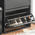 Schoenenkast - Schoenenrek - Schoenenorganizer - Verstelbare planken - Veelzijdige opslag - Eenvoudige montage - 61 cm x 81 cm x 26 cm